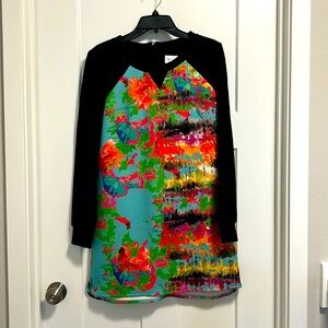 Milly neoprene mini shift dress